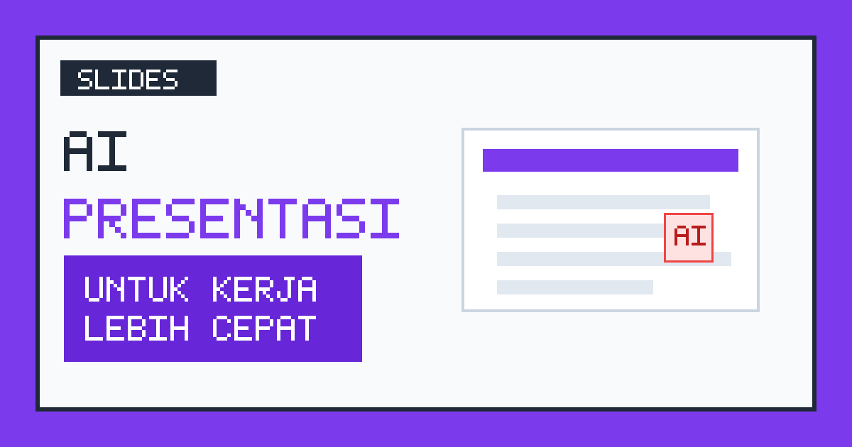 Tutorial bikin presentasi kantor dengan AI
